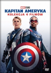 Kapitan Ameryka 1-4. Zestaw filmów (4 DVD)